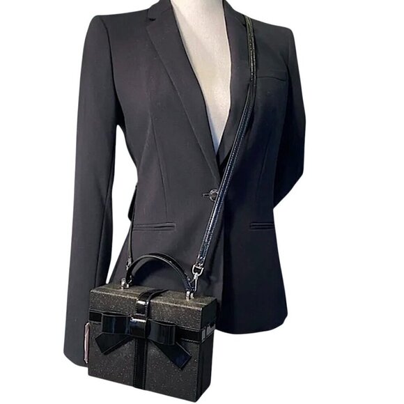 KATE SPADE NY Wrapping Party Gift Box Convertible Leather Handbag Crossbody Bag - Picture 4 of 16